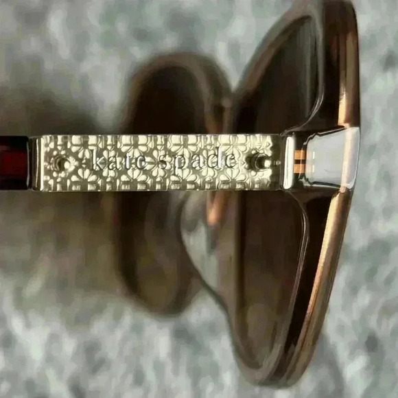Kate Spade 57mm Yaelfs Oversize Sunglasses in Brown/ Brown Gradient NWT main image 5